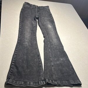 KanCan Charcoal Flare Jeans
